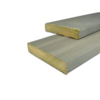 Terrassendiele Kiefer Premium-Bodendielen grau pigmentiert KDI 27 x 145mm