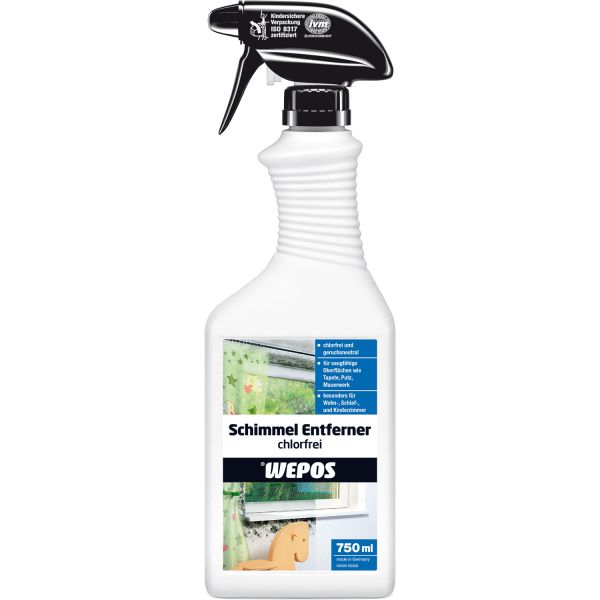 Wepos Schimmel Entferner chlorfrei 750 ml (2er Pack)