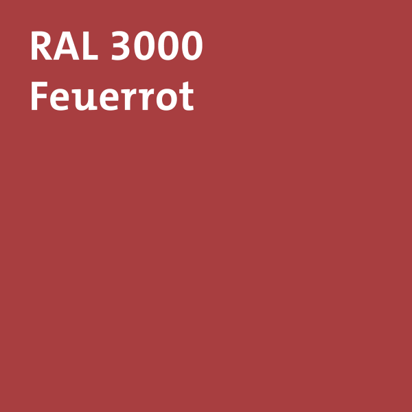 ADLER Kunstharz Glanzlack RAL3000 Feuerrot 0,75l