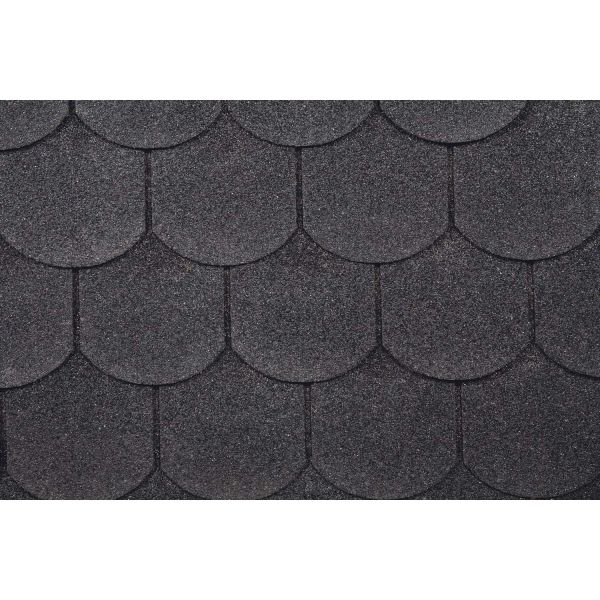 Wolff Finnhaus Dachschindeln Biberschwanz schwarz 2 VE