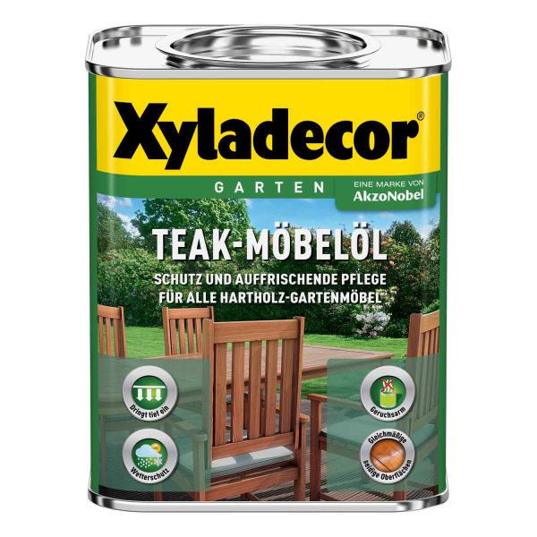 Xyladecor Teak Möbelöl Farblos 0,75L