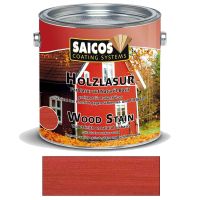 Saicos Holzlasur 0030 Schwedenrot 2,5l