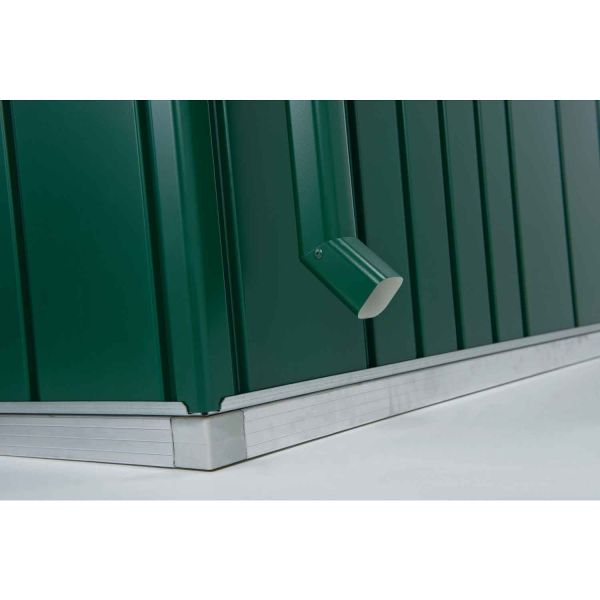 Biohort Regenfallrohr-Set HighLine, quarzgrau-metallic 2 Stück 2040 mm