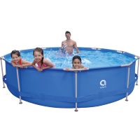 Avenli SteelSuper 360x76cm, Stahlrahmen Pool, blau