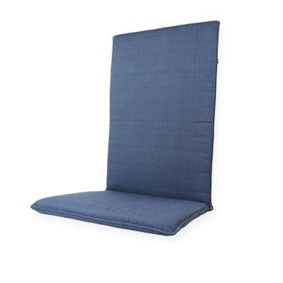 Olive Grove Gartenliege-Auflage Marineblau – Abnehmbarer Bezug, Waschbar, Mit Haltebändern, 49 Cm Breit