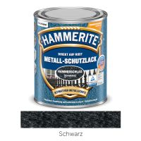 HAMMERITE Metall-Schutzlack Hammerschlag Schwarz 250ml