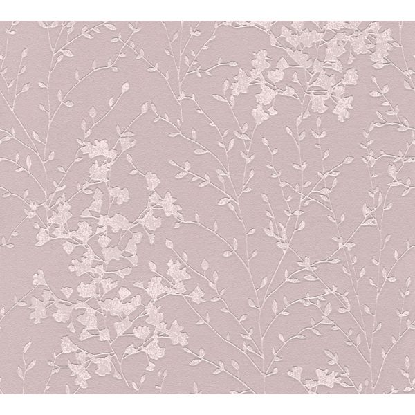 A.S. Création Blumentapete "Styleguide Natürlich 2021" Vlies rosa-silber-braun 360822