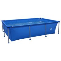 Avenli SteelSuper 258x179x66cm rechteckiger Stahlrahmen Pool, blau