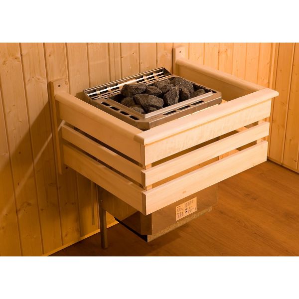 Weka Sauna Zubehör Ofenschutzgitter aus Spezialholz Schutz Wellnessoase