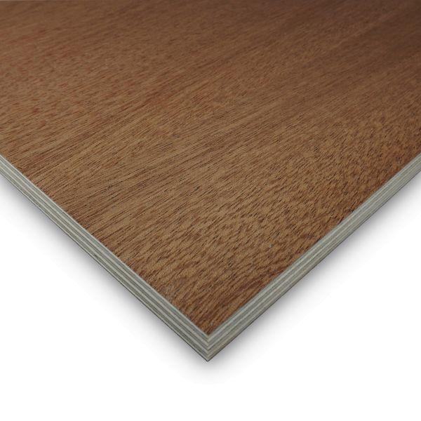 Sperrholzplatte Mahagoni Zuschnitt 4 mm Möbelbau Platten Echtholzfurnier
