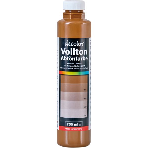 FIXcolor Abtönfarbe Zigarrenbraun 750 ml