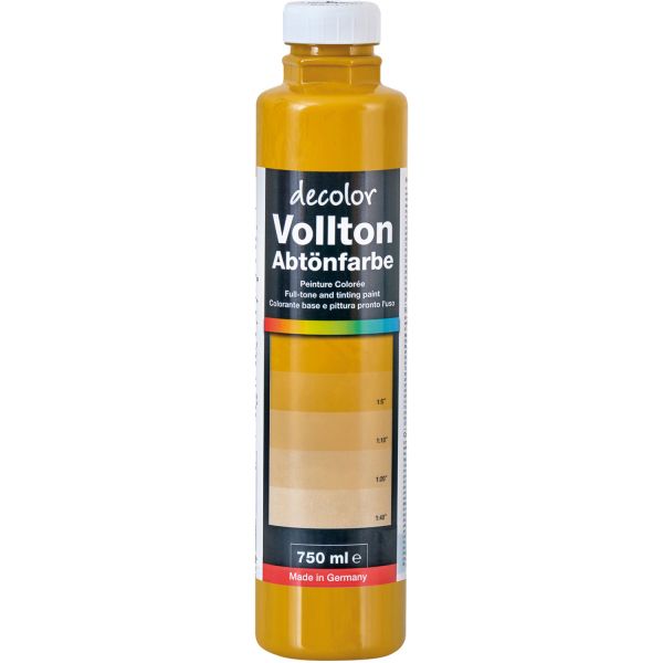 FIXcolor Abtönfarbe Ocker 750 ml