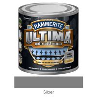 HAMMERITE Metall-Schutzlack Ultima glänzend Silber RAL 9006 250ml
