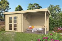 Gartenhaus - Blockhütte Walter mit Flachdach | | von Nordje | 275x525x234cm