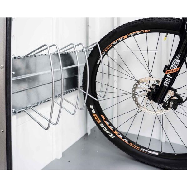 Biohort Fahrradständer bikeHolder für Gerätehäuser und HighBoard, für 3 Räder