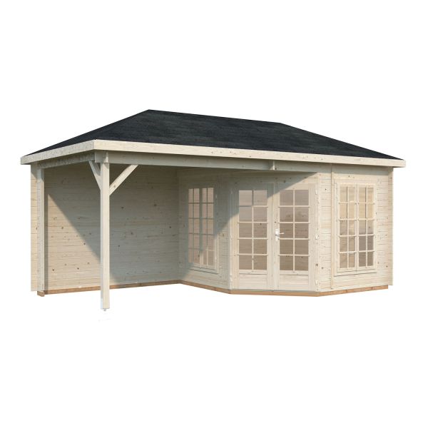 Palmako Pavillon Melanie 7,0+8,1 m² transparent