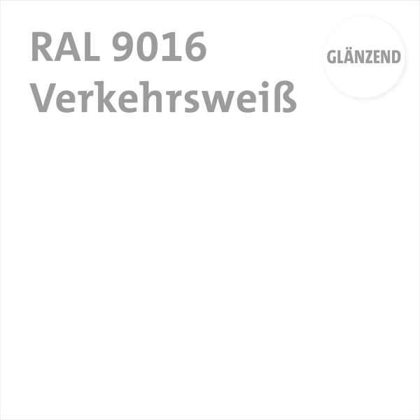 ADLER 5in1-Buntlack Glänzend Verkehrsweiß RAL9016 2,5l