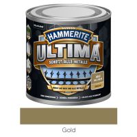 HAMMERITE Metall-Schutzlack Ultima glänzend Gold RAL780-M 250ml