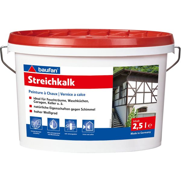 baufan Streichkalk 2,5 l