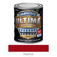 HAMMERITE Metall-Schutzlack Ultima glänzend Rubinrot RAL 3003 750ml