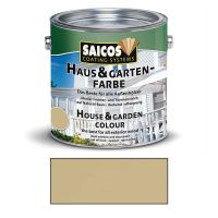 Saicos Haus & Gartenfarbe auf Naturöl-Basis Sandbeige 2,5l