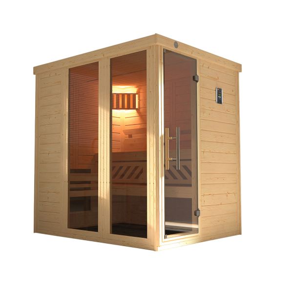 Weka Design Sauna KEMI PANORAMA 1 OS