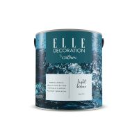 ELLE DECORATION by Crown Premium Wandfarbe Light Breeze No.201 2,5L