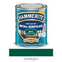 HAMMERITE Metall-Schutzlack matt Dunkelgrün 250ml