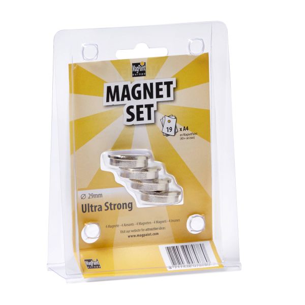 MagPaint Magnet Set Ø 29 mm Ultra Strong