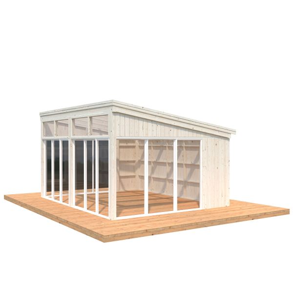 Palmako Pavillon Nova 17,8 m² natur