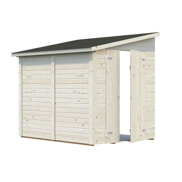 Palmako Gerätehaus Mia 3,6 m² transparent