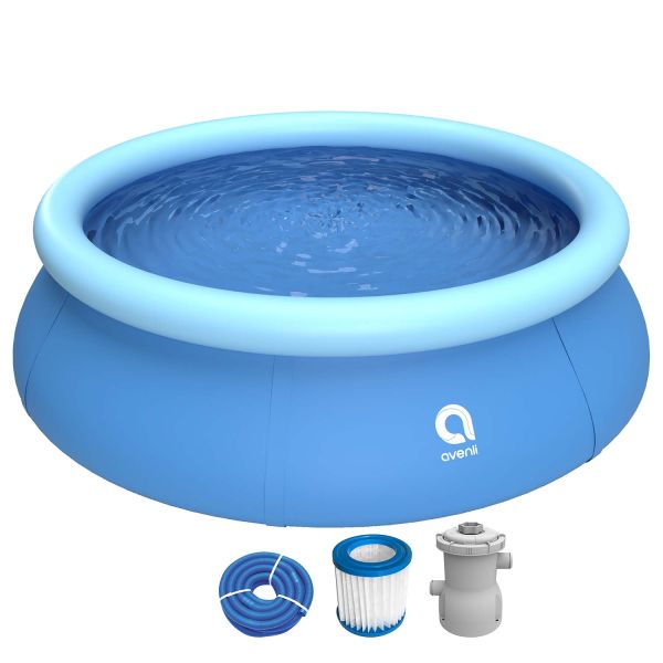 Avenli Prompt Set 240x63cm Pool, mit Filterpumpe, blau