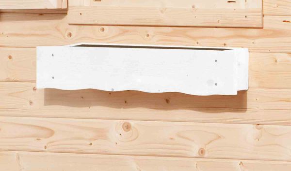 Weka Fensterblumenkasten | weiss, 60 cm mit Einsatz