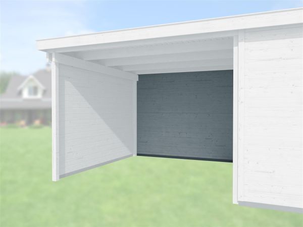 Weka Rückwand für Anbau 150 cm, 21mm für Typ 126 und 172 grau