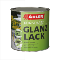 ADLER Kunstharz Glanzlack Weiß 0,75l