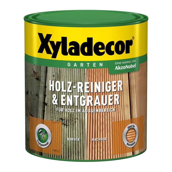Xyladecor Holz-Reiniger & Entgrauer 2,5L Gründliche Reinigung im Außenbereich