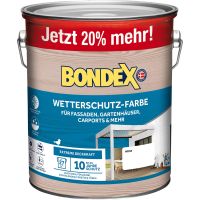 Bondex Wetterschutz-Farbe Weiss 3 L