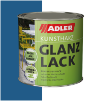 ADLER Kunstharz Glanzlack RAL5010 Enzianblau 0,375l