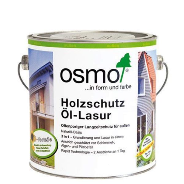 Osmo Holzschutz-Öl Lasur 2,5 Liter Nussbaum 707