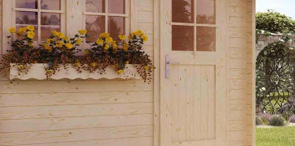 Weka Blumenkasten Fenster cm natur Holz 60 kaufen
