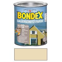 Bondex Dauerschutz-Farbe Cremeweiß / Champagner 0,75l