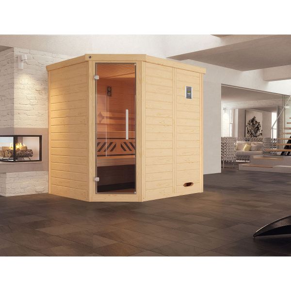 Weka Design Sauna KEMI Eck GT