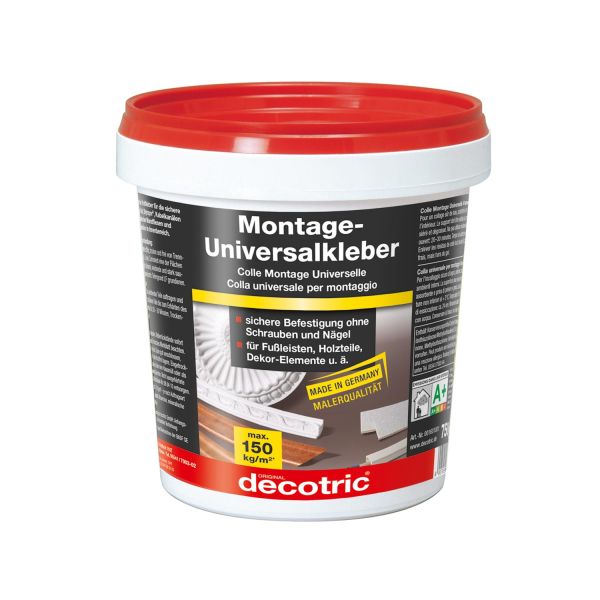 decotric Montage- und Universalkleber 750 g