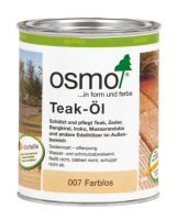Osmo Teak-Öl 007, 2,5l, Holzanstrich für alles Holz im Außenbereich