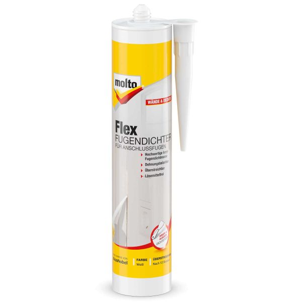 Molto Moltoflex Fugendichter Weiß 310ml
