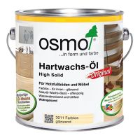 Osmo Hartwachsöl Nr.3011 Farblos glänzend 2,5l Anstrich für den Innenbereich